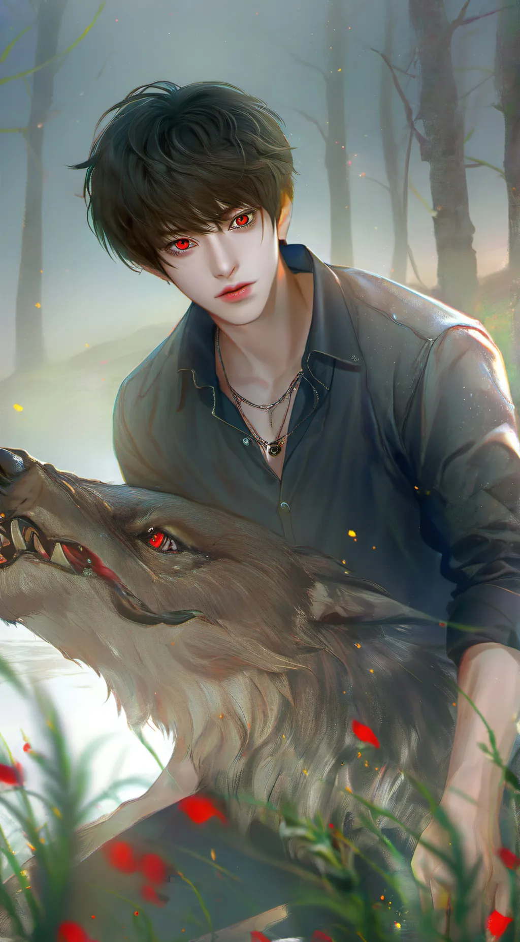 ai character: rage background