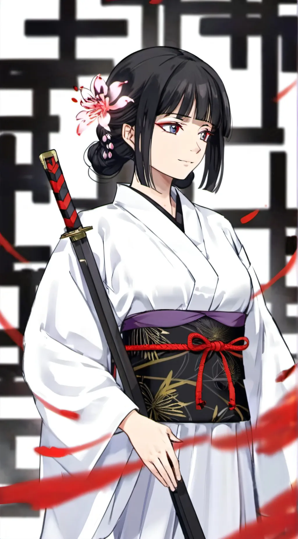 ai character: Kana Kibutsuji  background