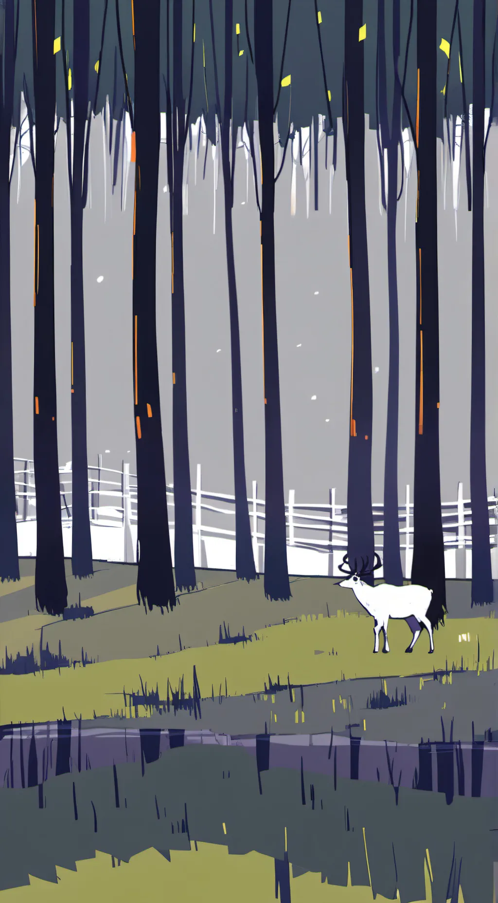 ai character: go touch grass  background