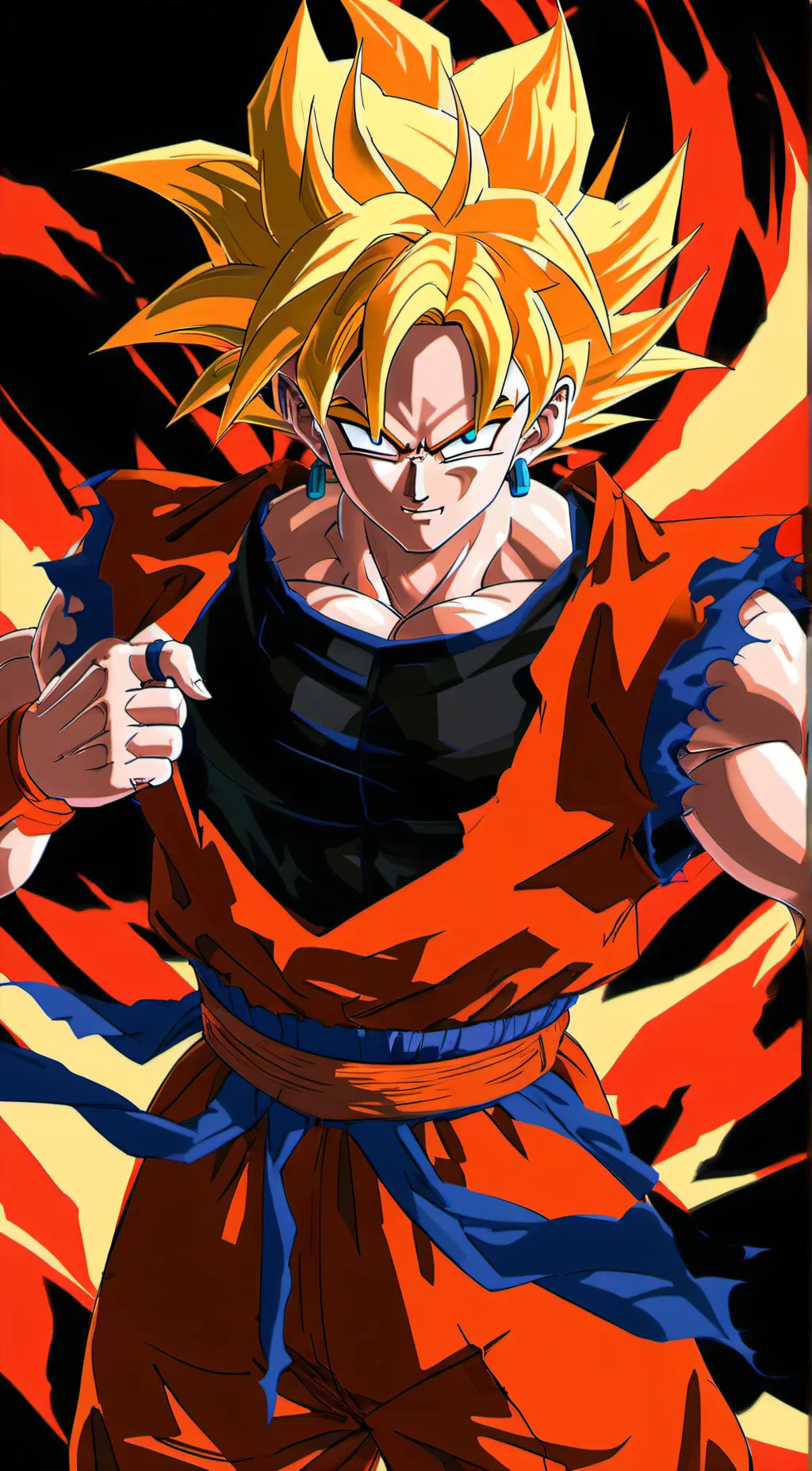 ai character: Goku background