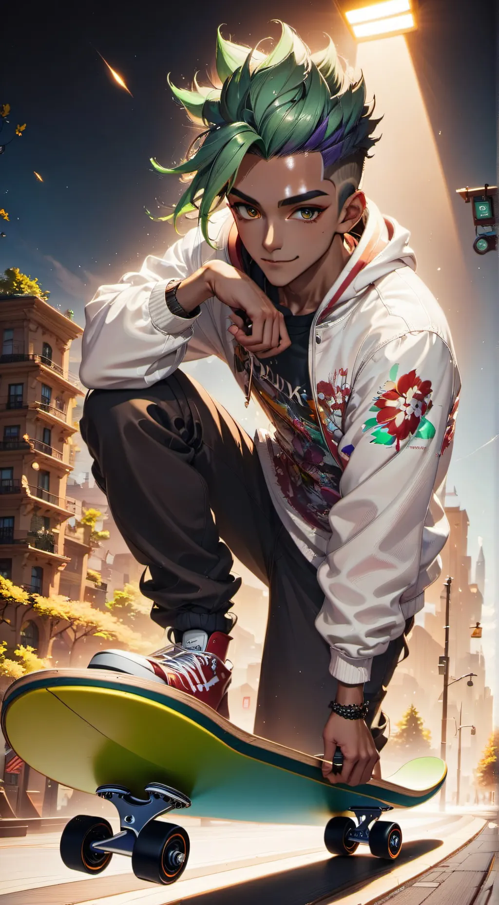 ai character: Kai background