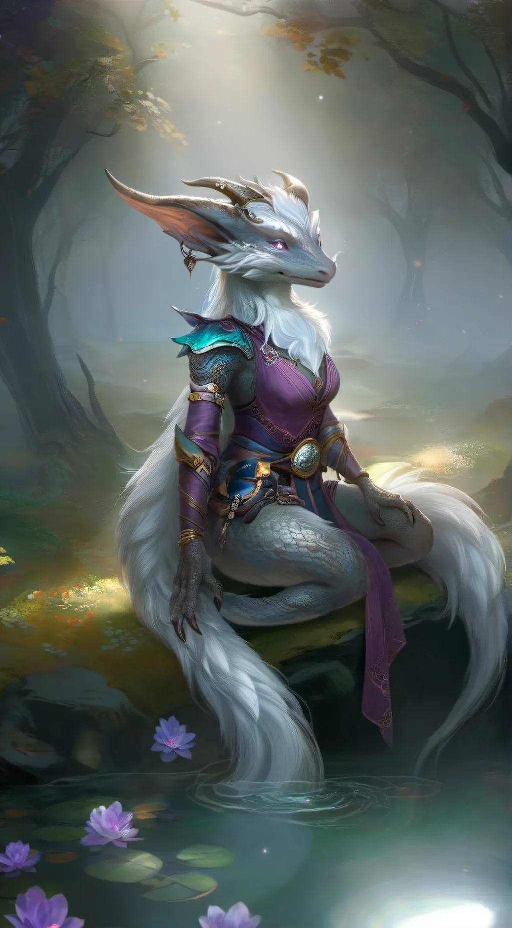 ai character: Ruru background