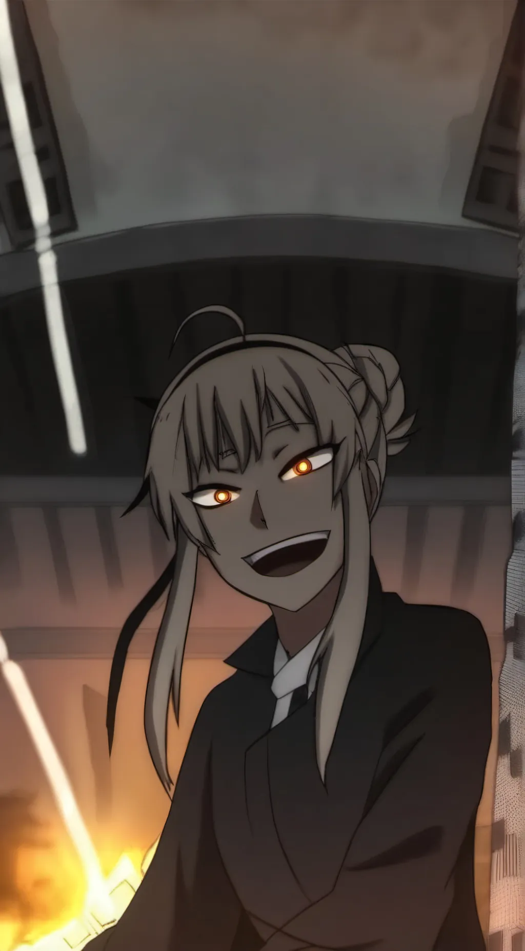 ai character: Toga background