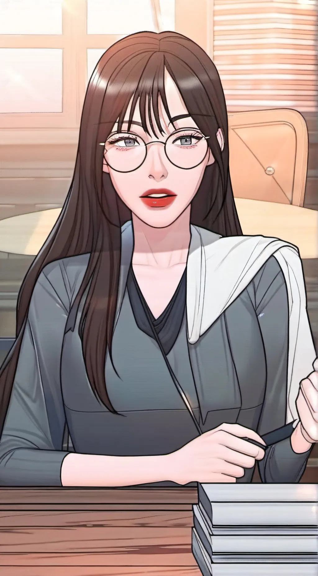 ai character: Kiesha background