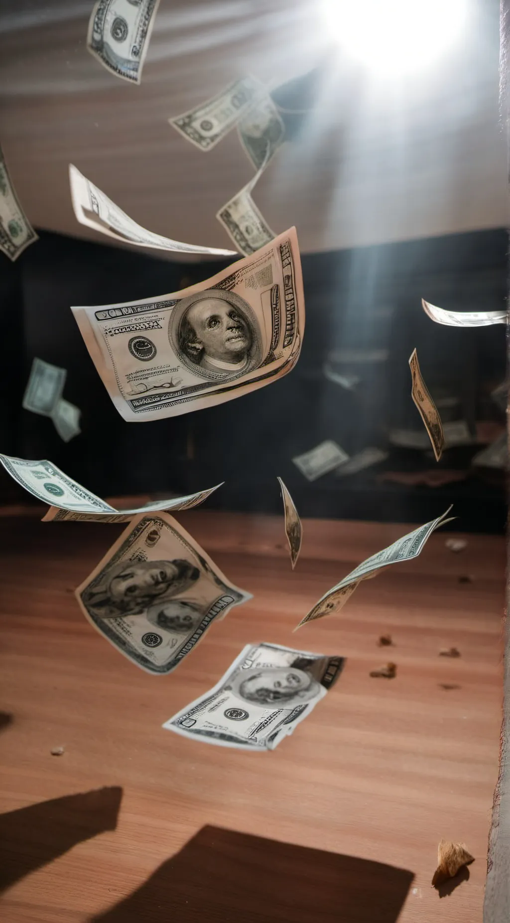 ai character: Money background