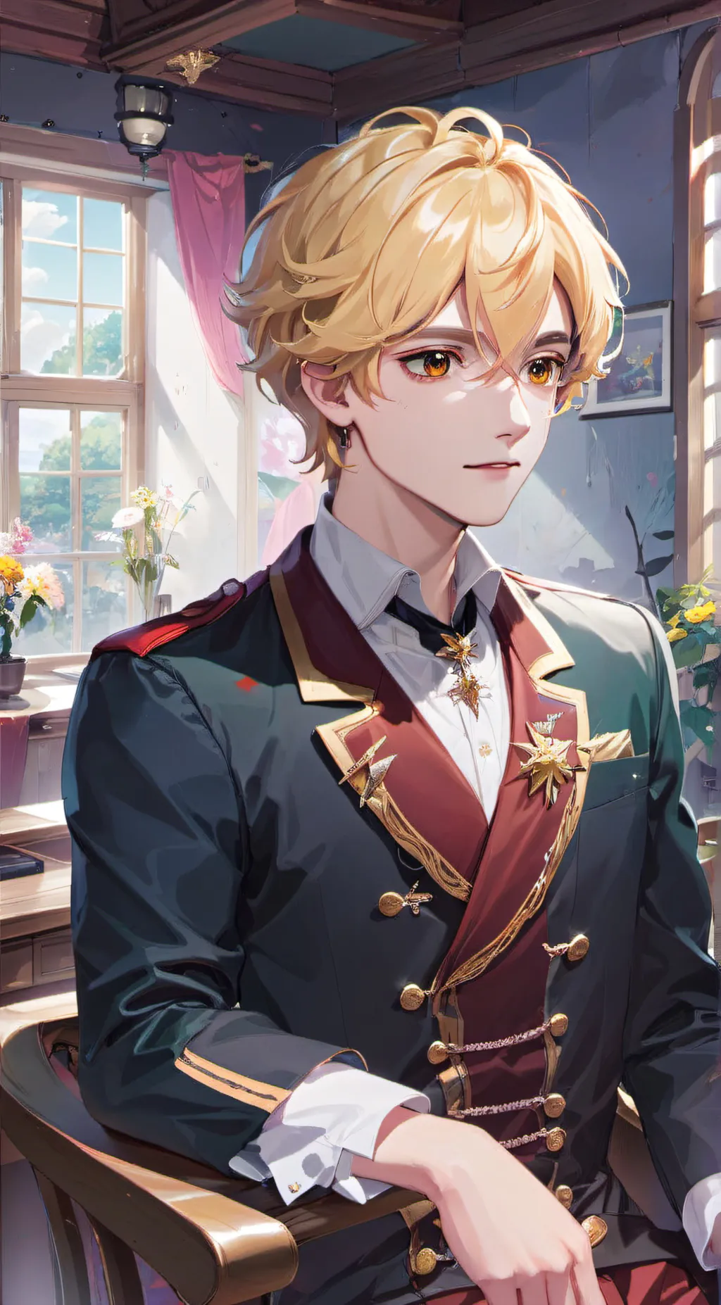 ai character: Milo background