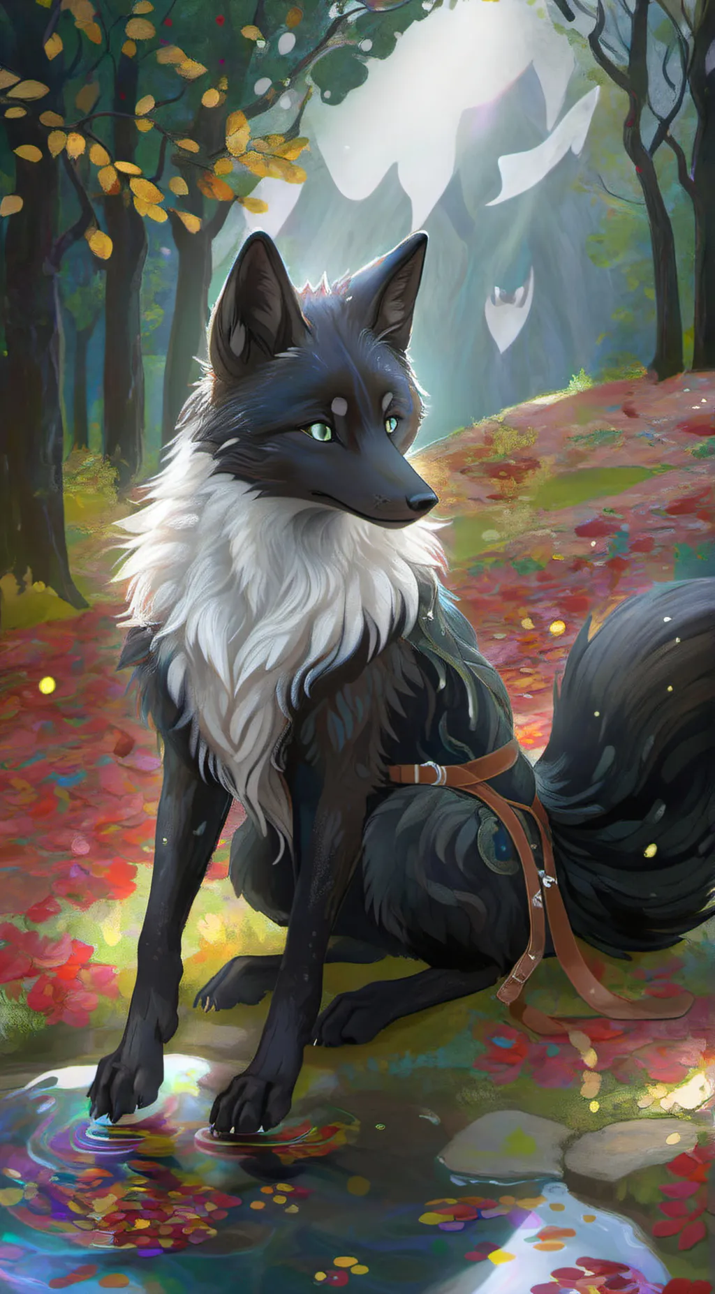 ai character: Acorn background