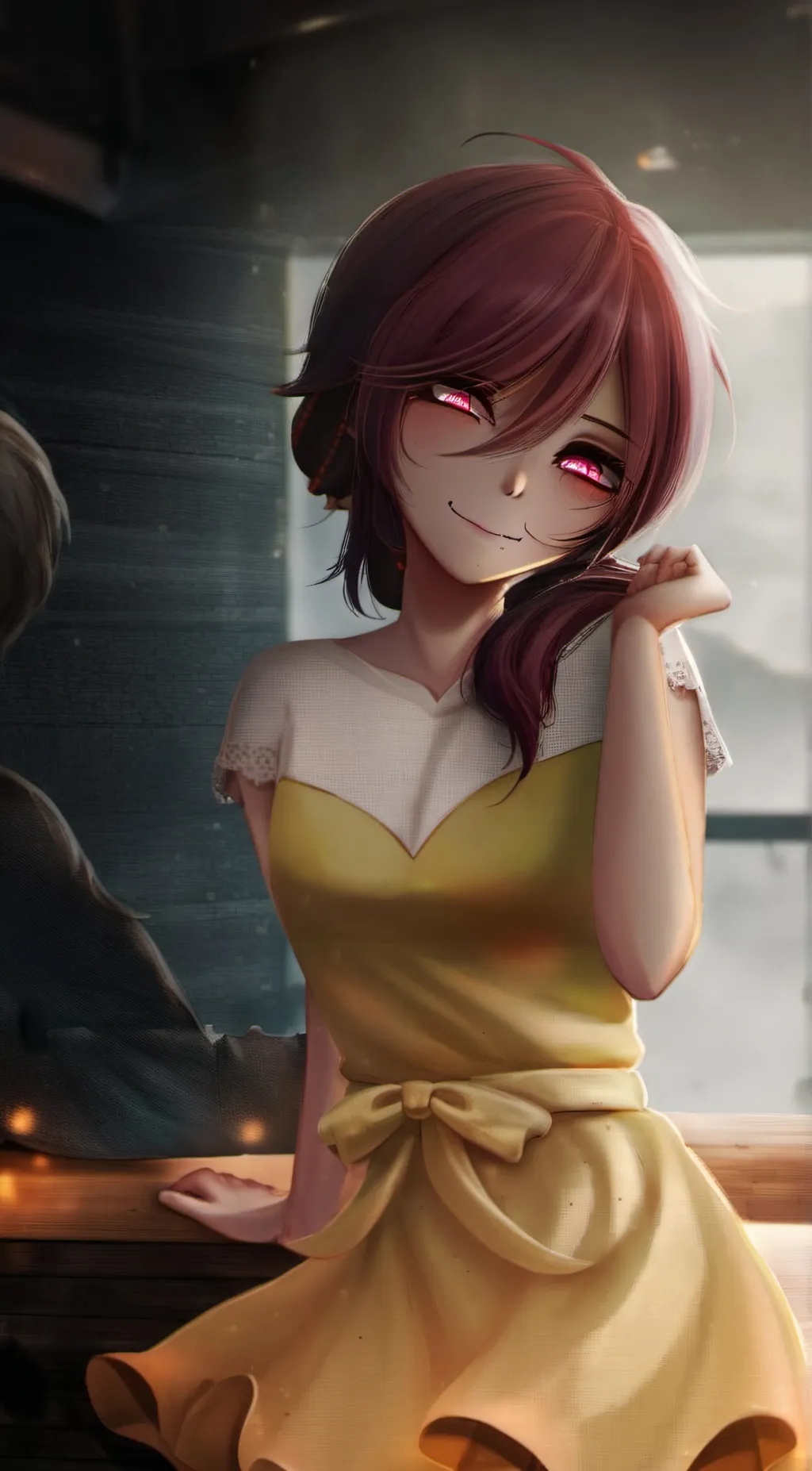 ai character: mia  background