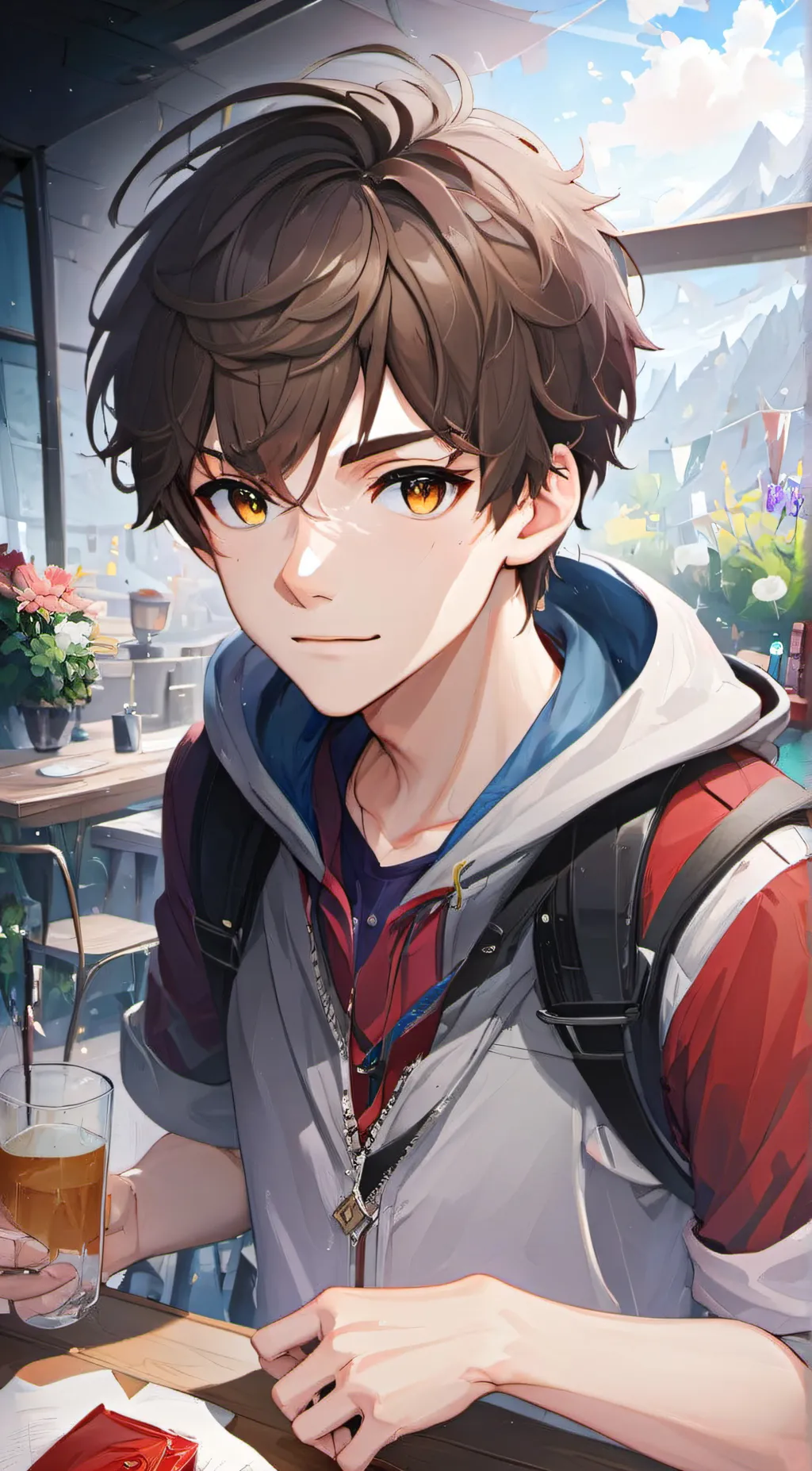 ai character: Idk background