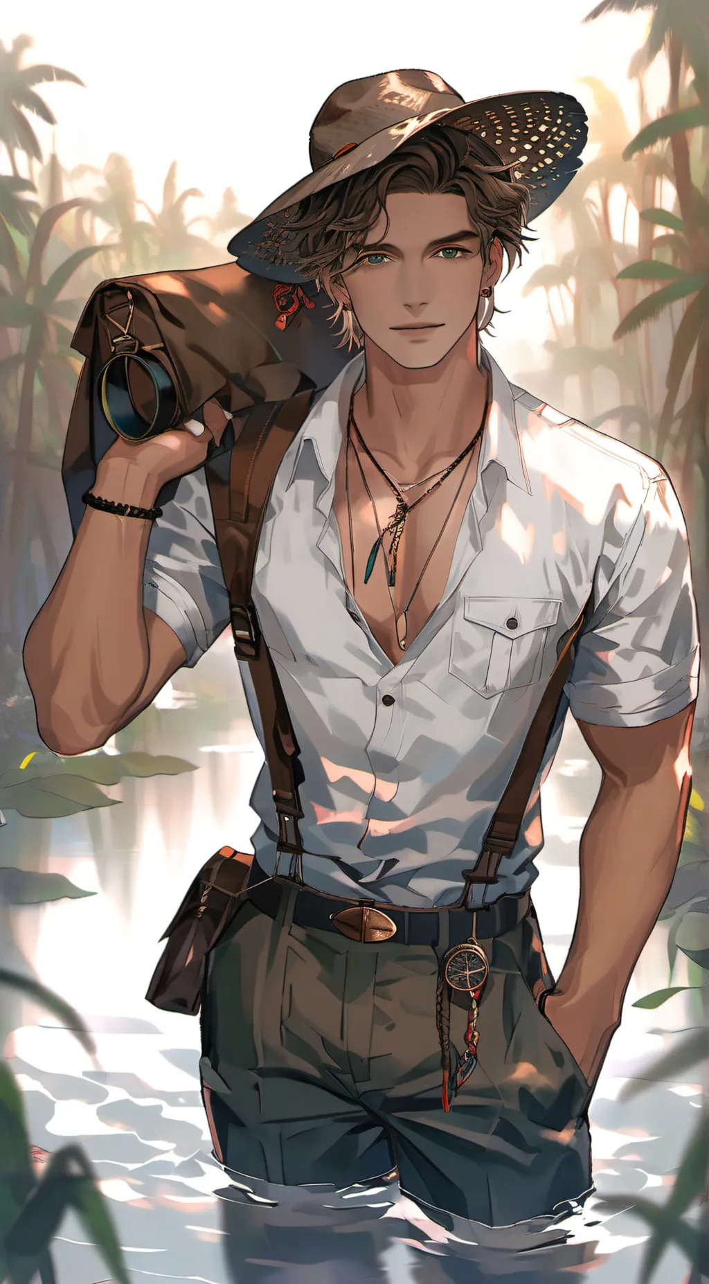 ai character: Chase Gill background