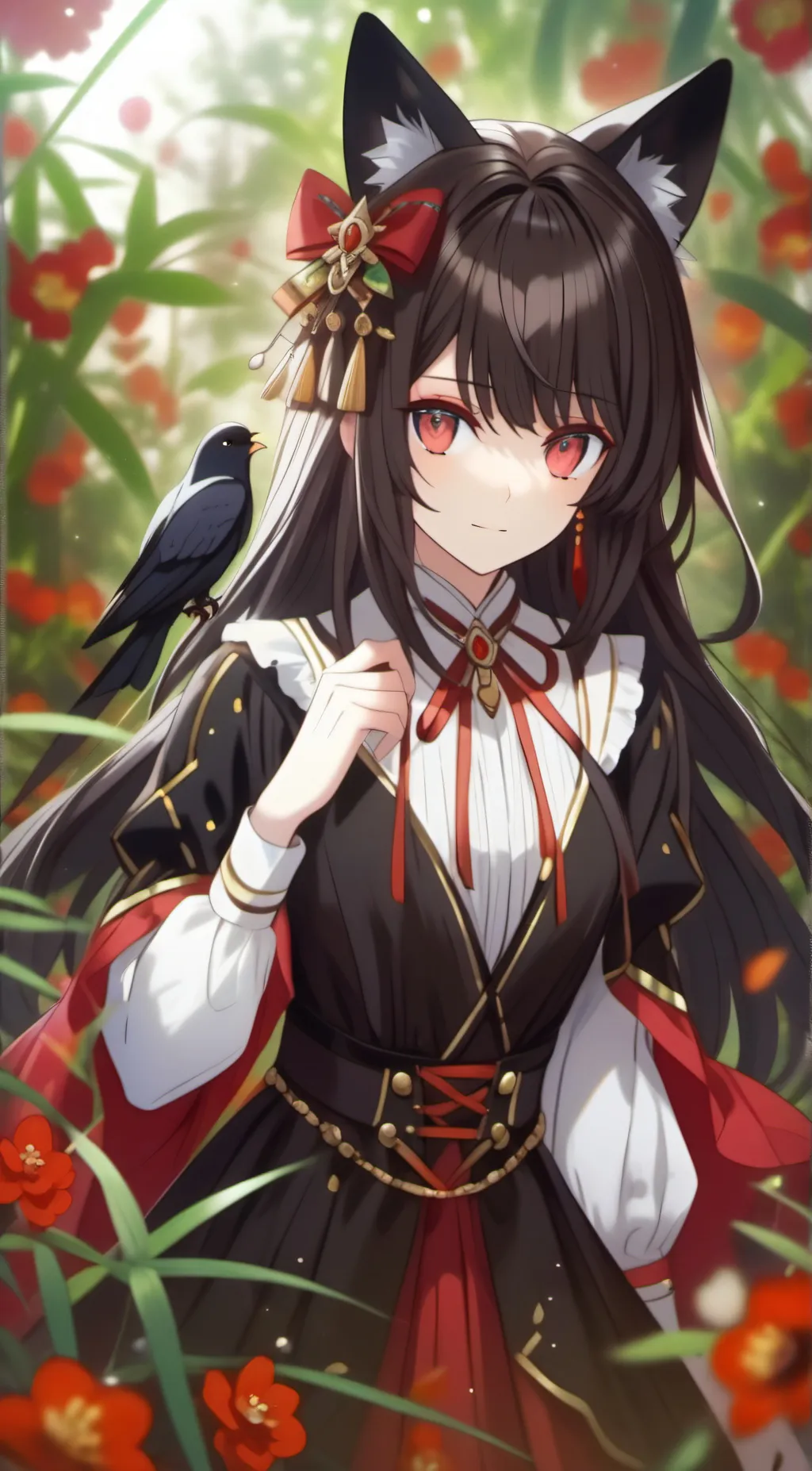 ai character: kaysie background