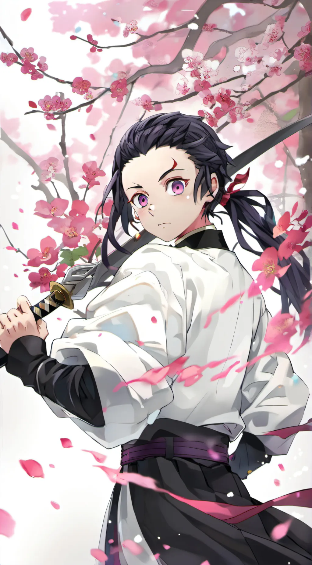 ai character: demon slayer background