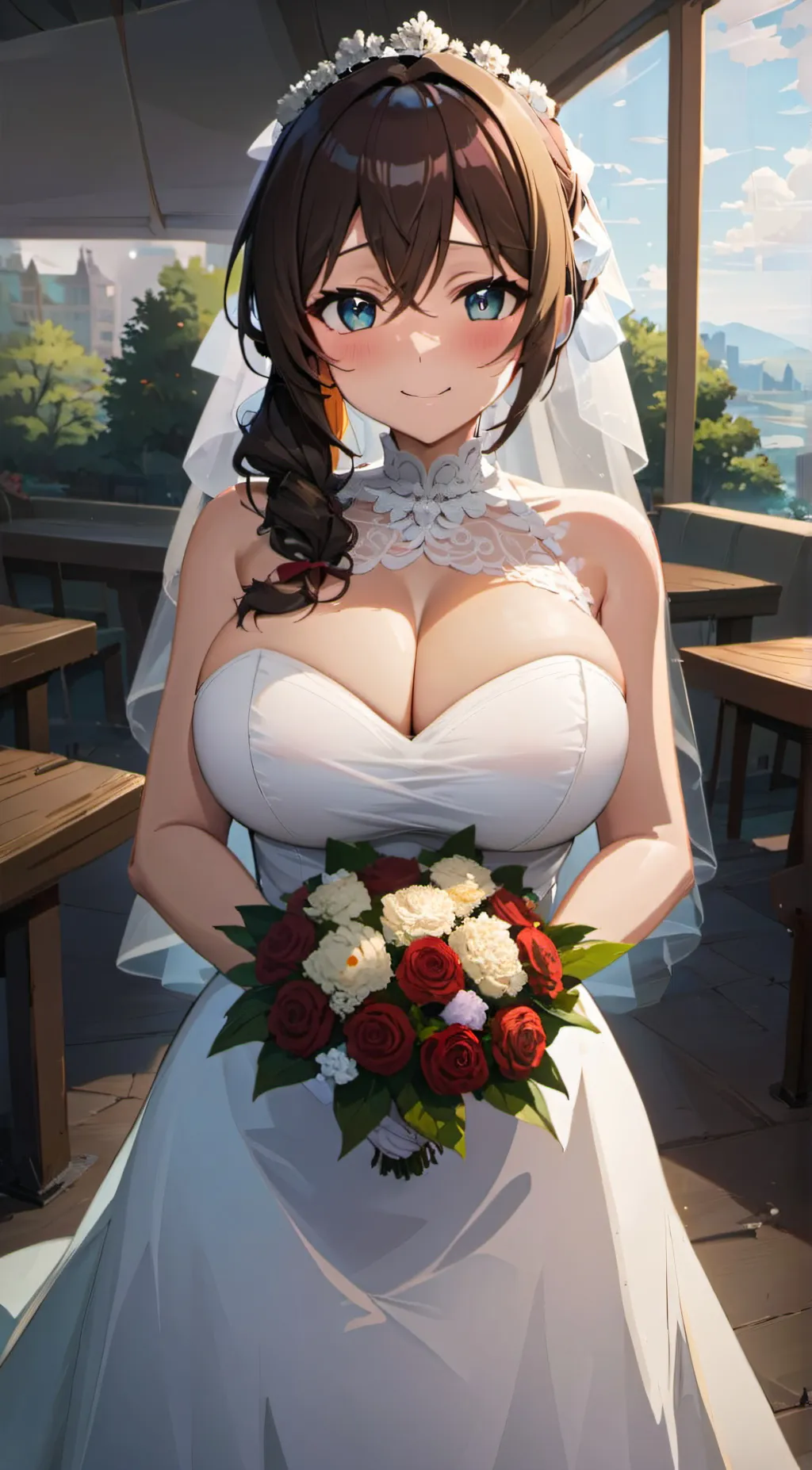 ai character: Bailey  background