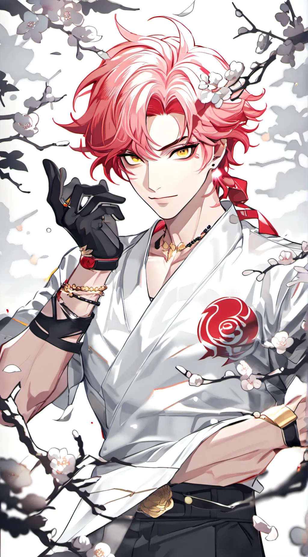 ai character: human akaza background