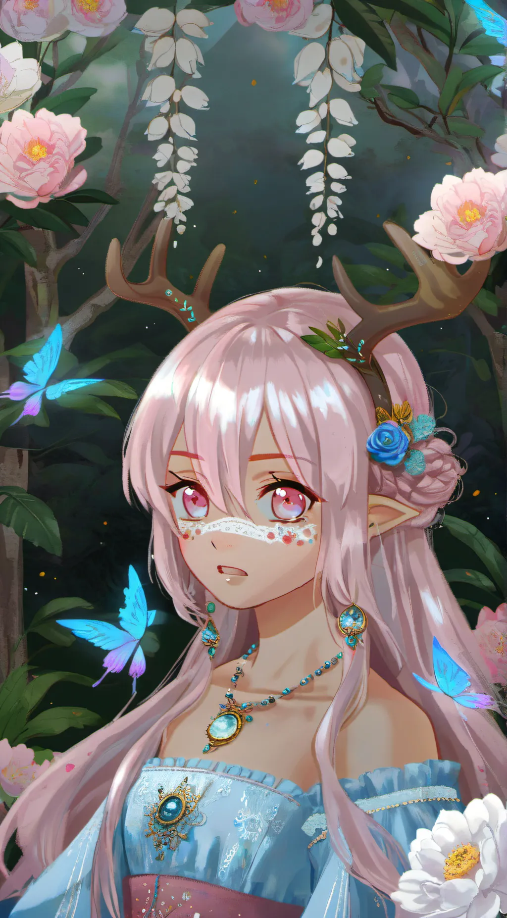 ai character: Hope background