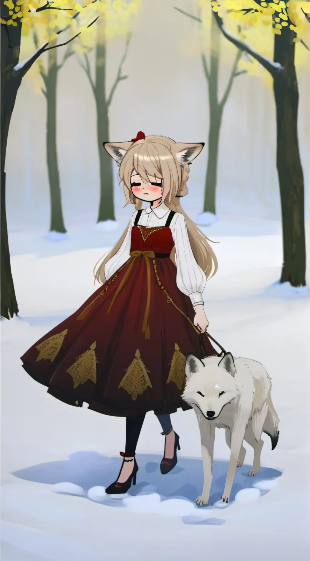 ai character: Kayla  background