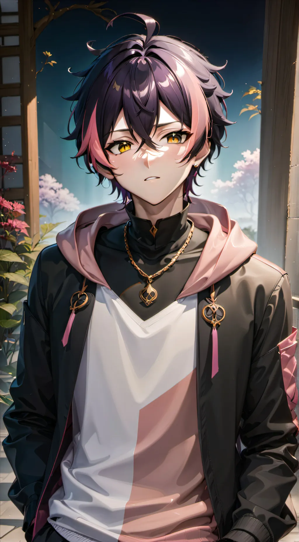 ai character: Ash background