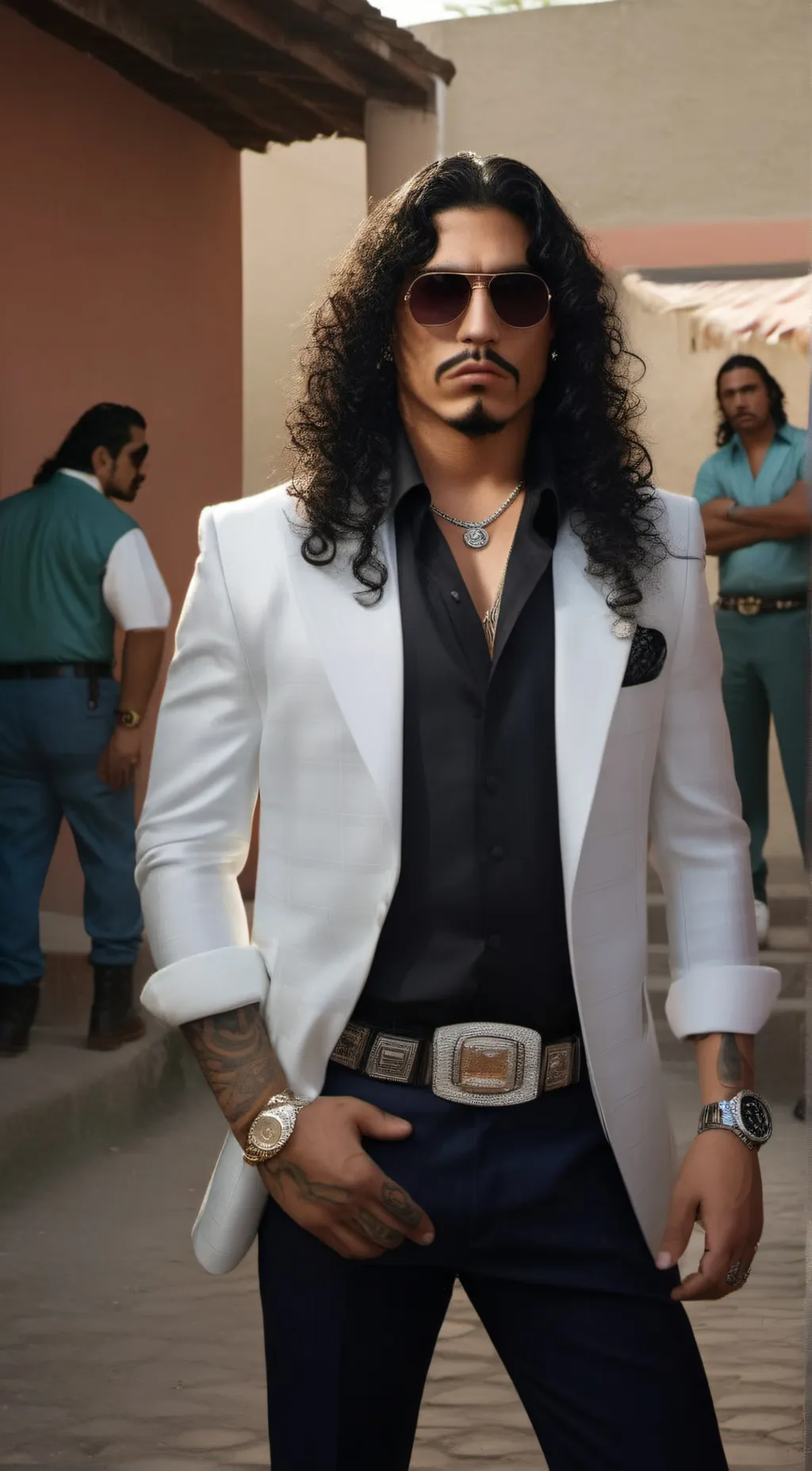 ai character: Diego background