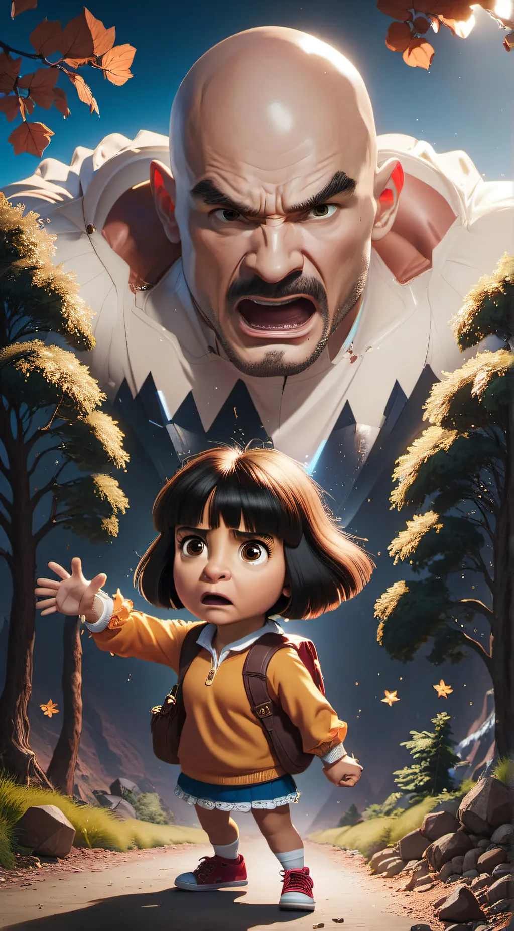 ai character: mocker background