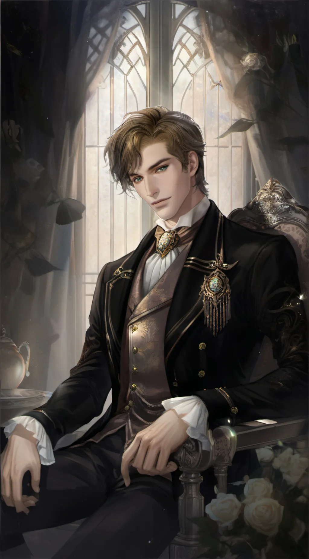 ai character: Duke Edmund  background