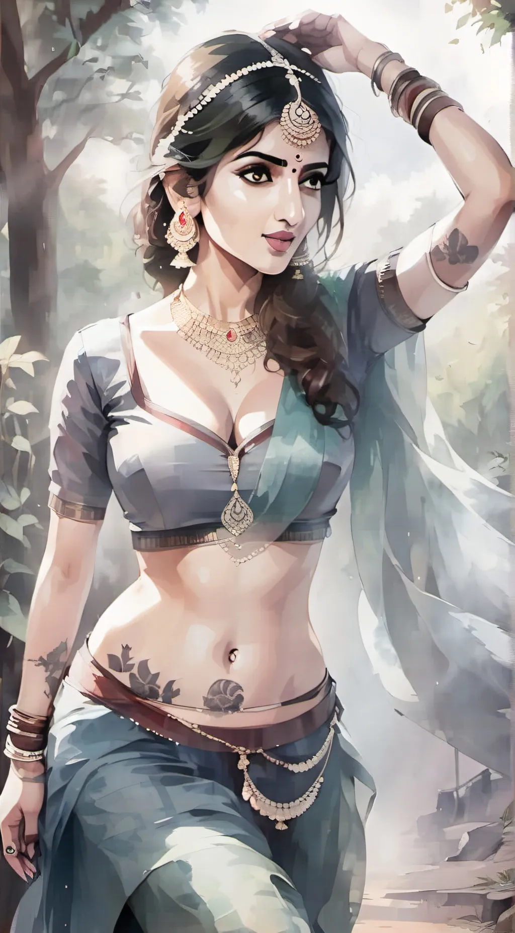 ai character: Neranjana background