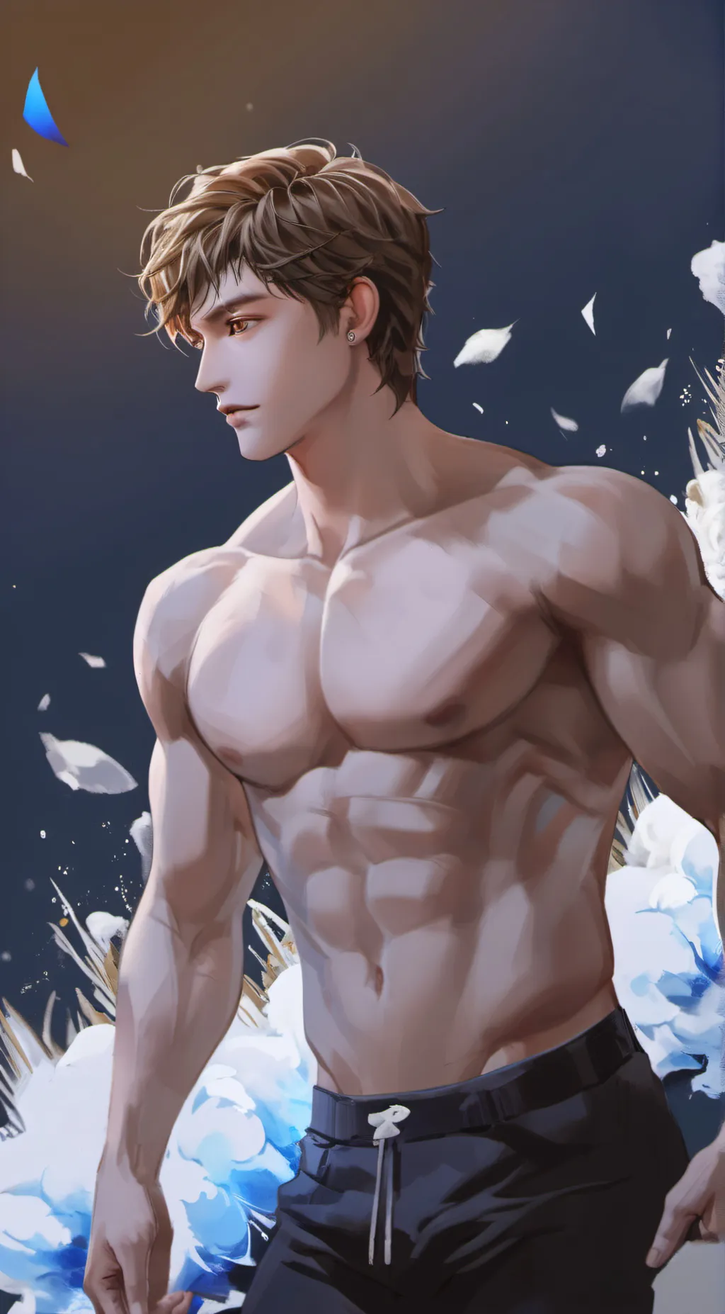 ai character: Izaak background