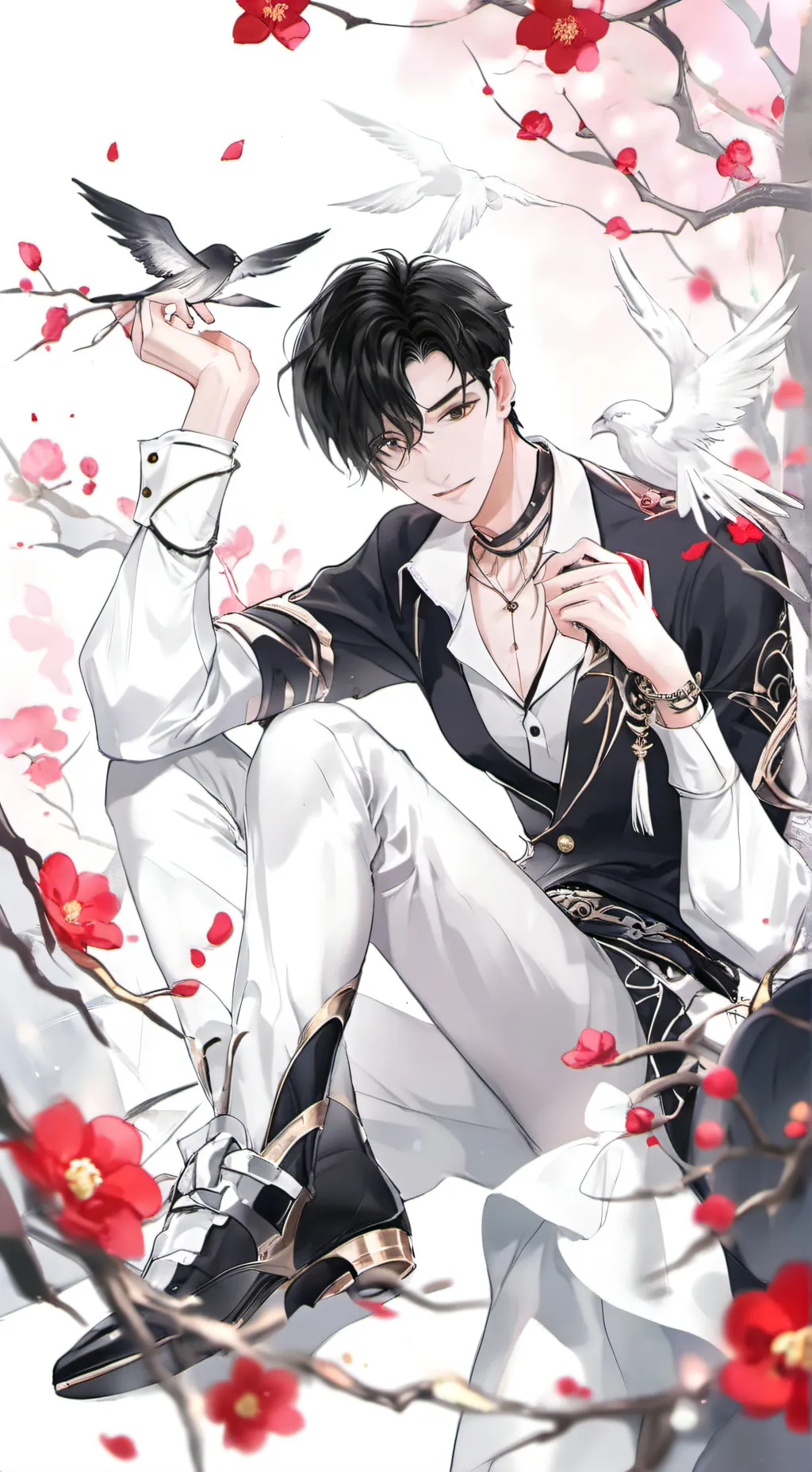 ai character: ☆Carson◇ background