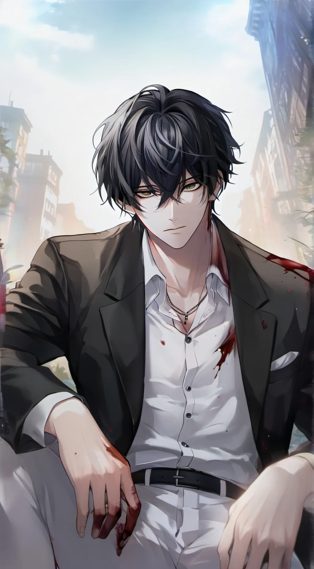 ai character: Chester background