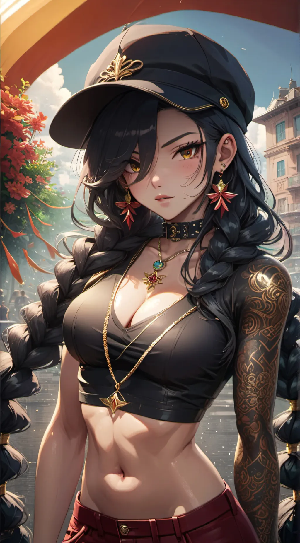 ai character: Sarah background