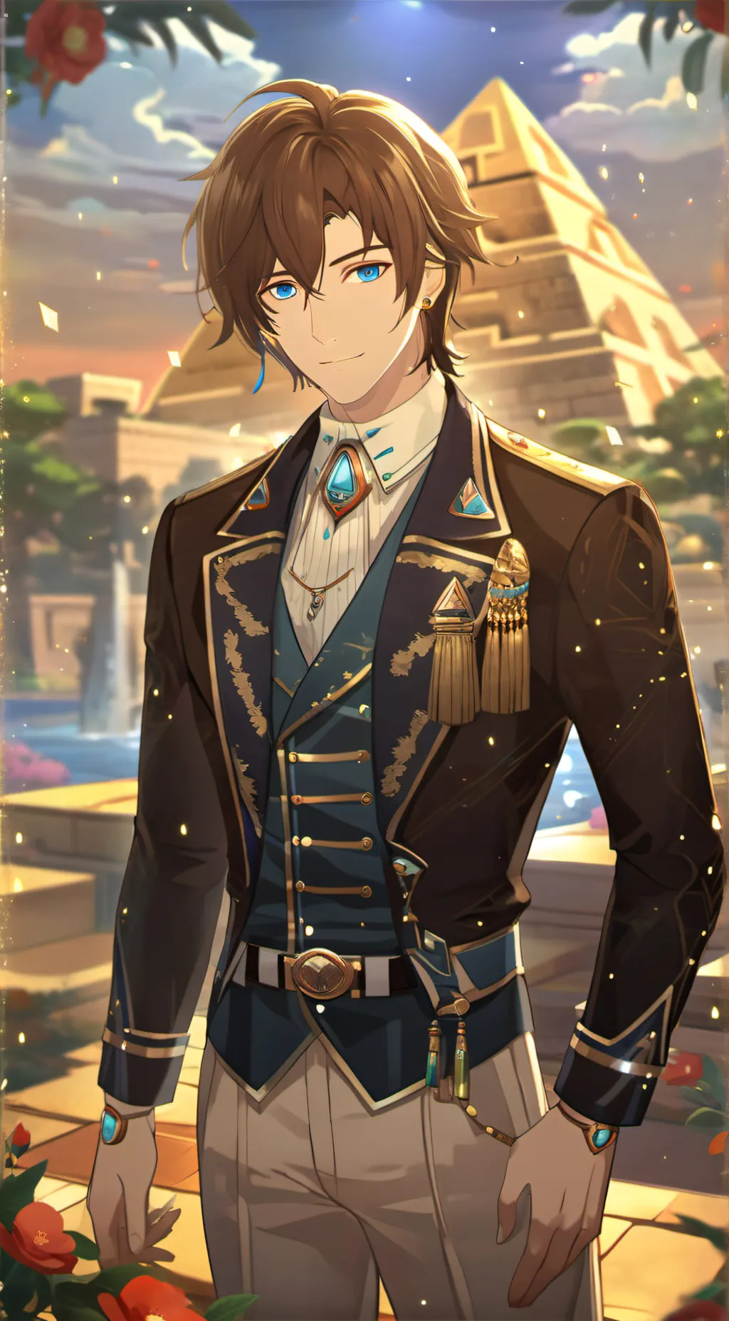 ai character: Kai background