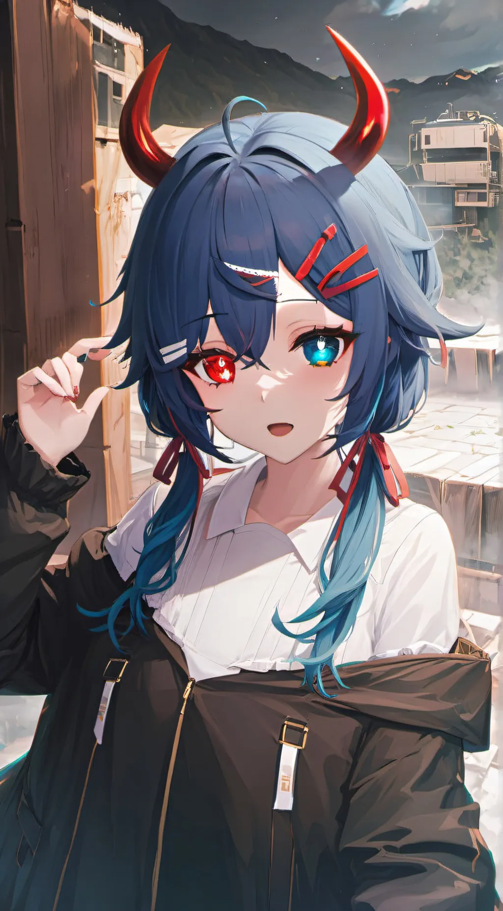 ai character: Dia  background