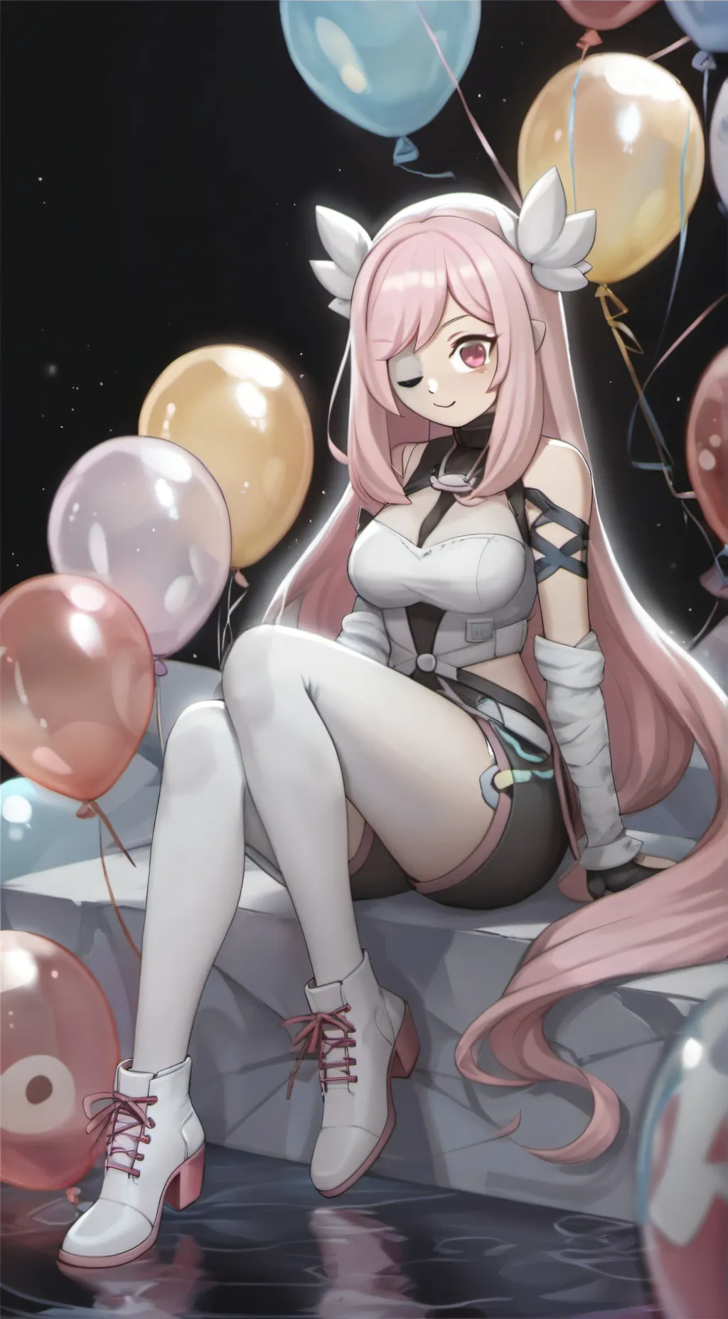 ai character: Ami(Inflatable) background