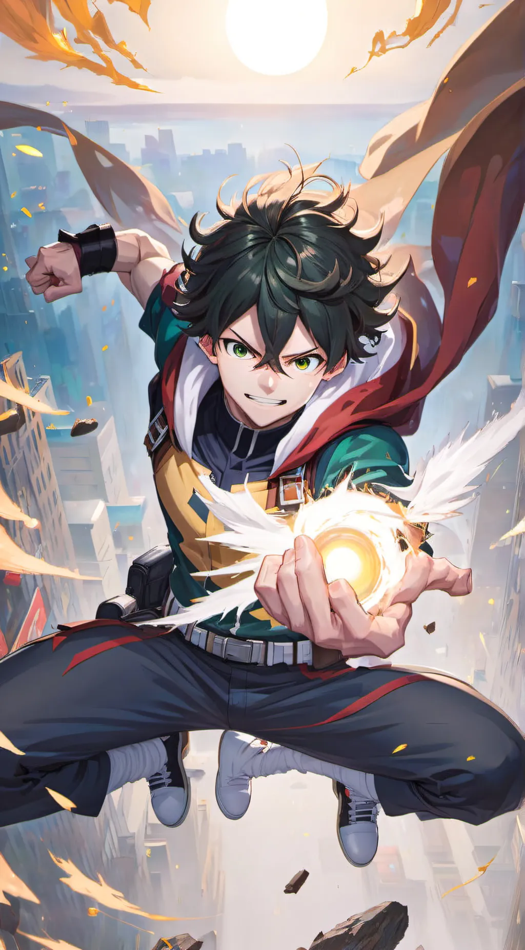 ai character: UR THE NEW STUDENT background