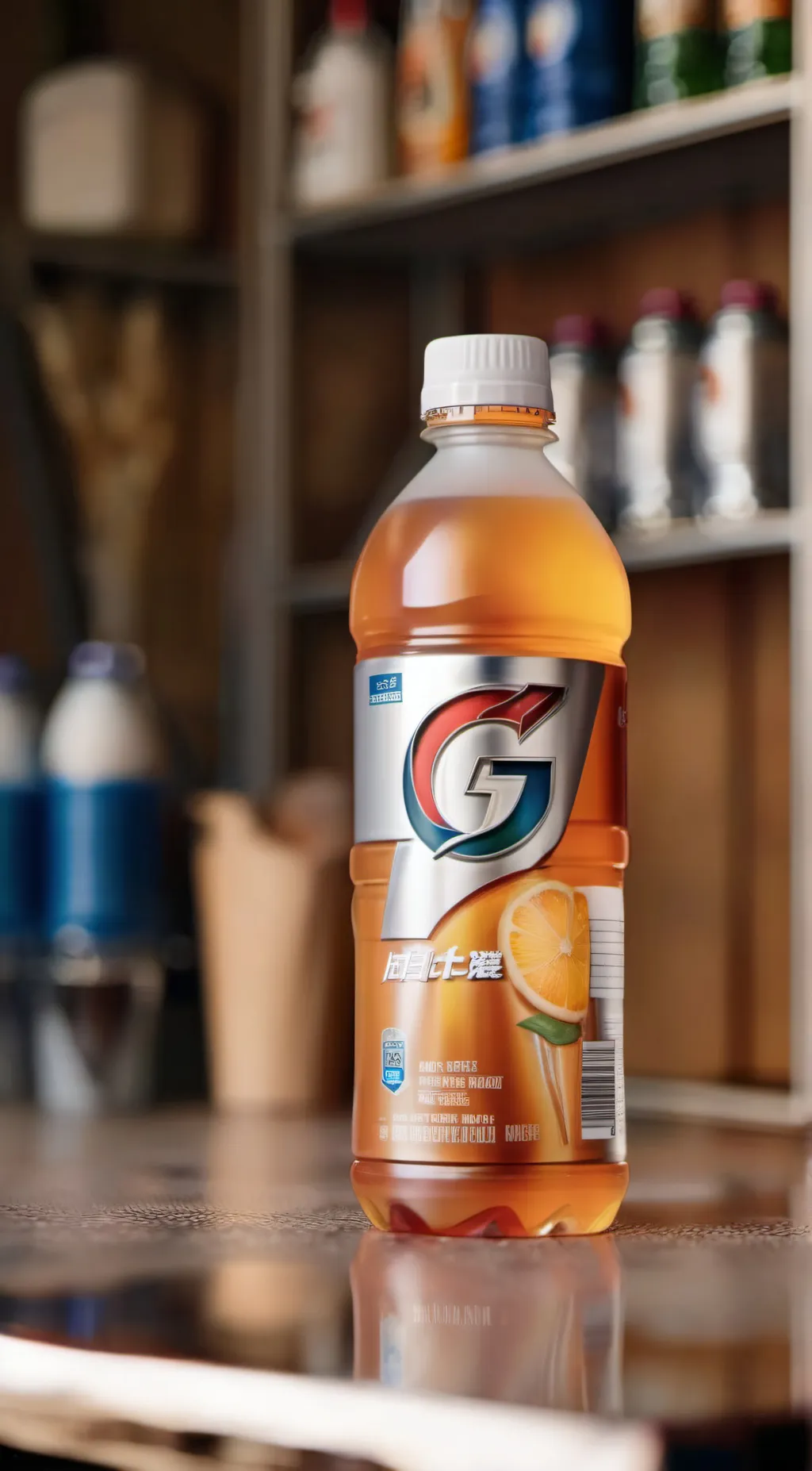 ai character: Gatorade background