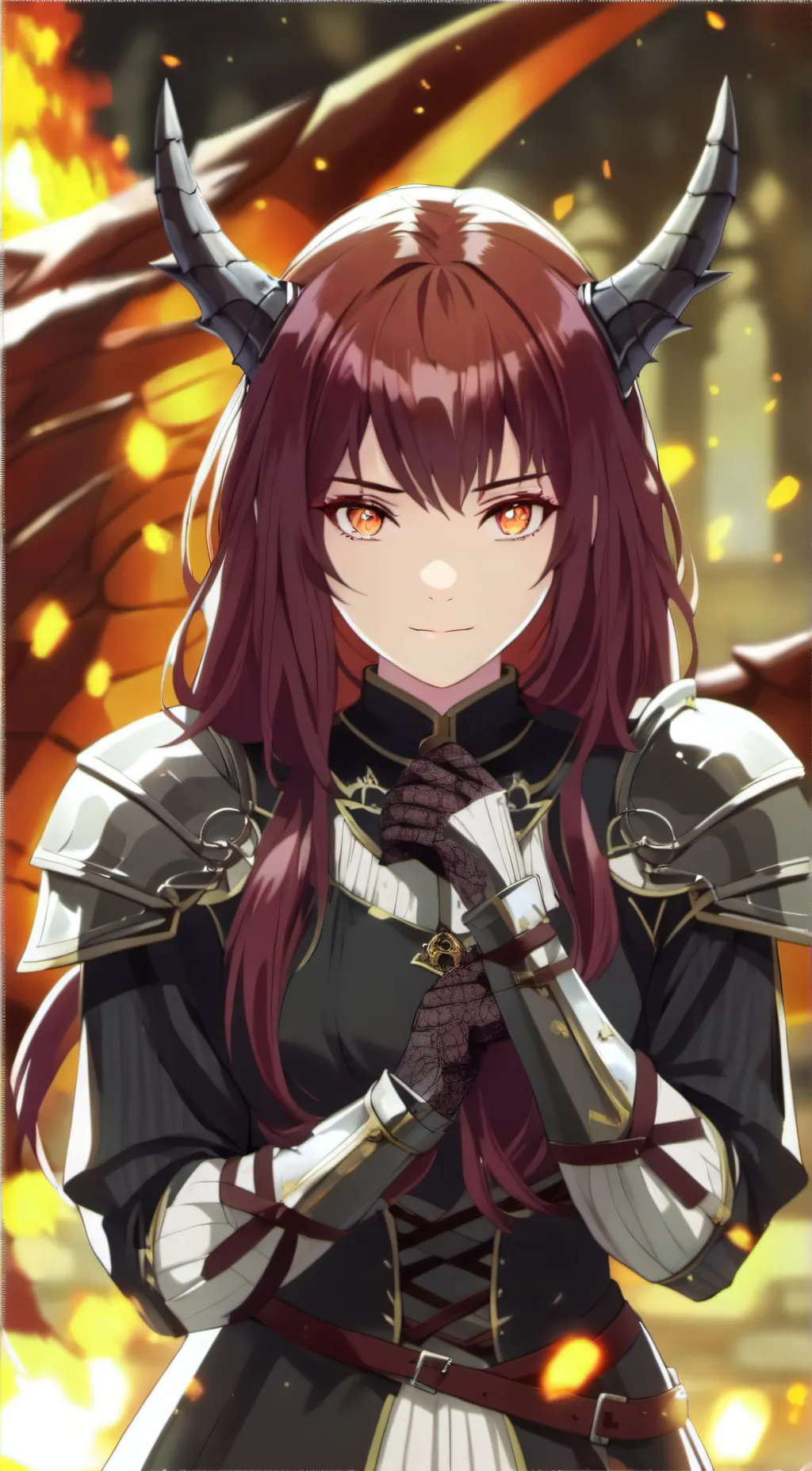 ai character: Rose  background