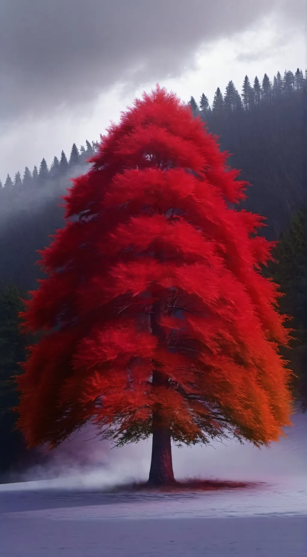 ai character: Blood Tree background