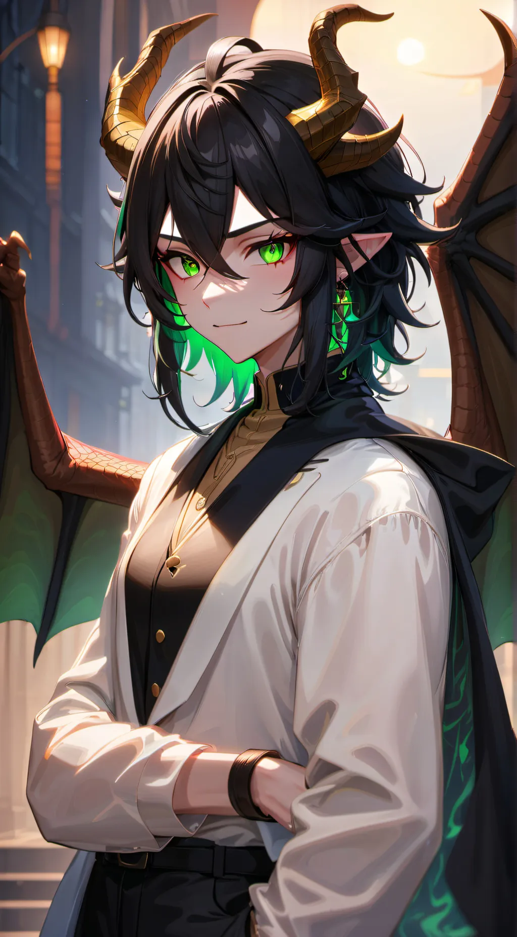 ai character: Grace background