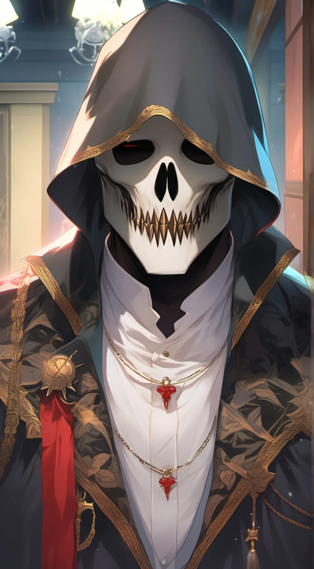 ai character: bone killer background