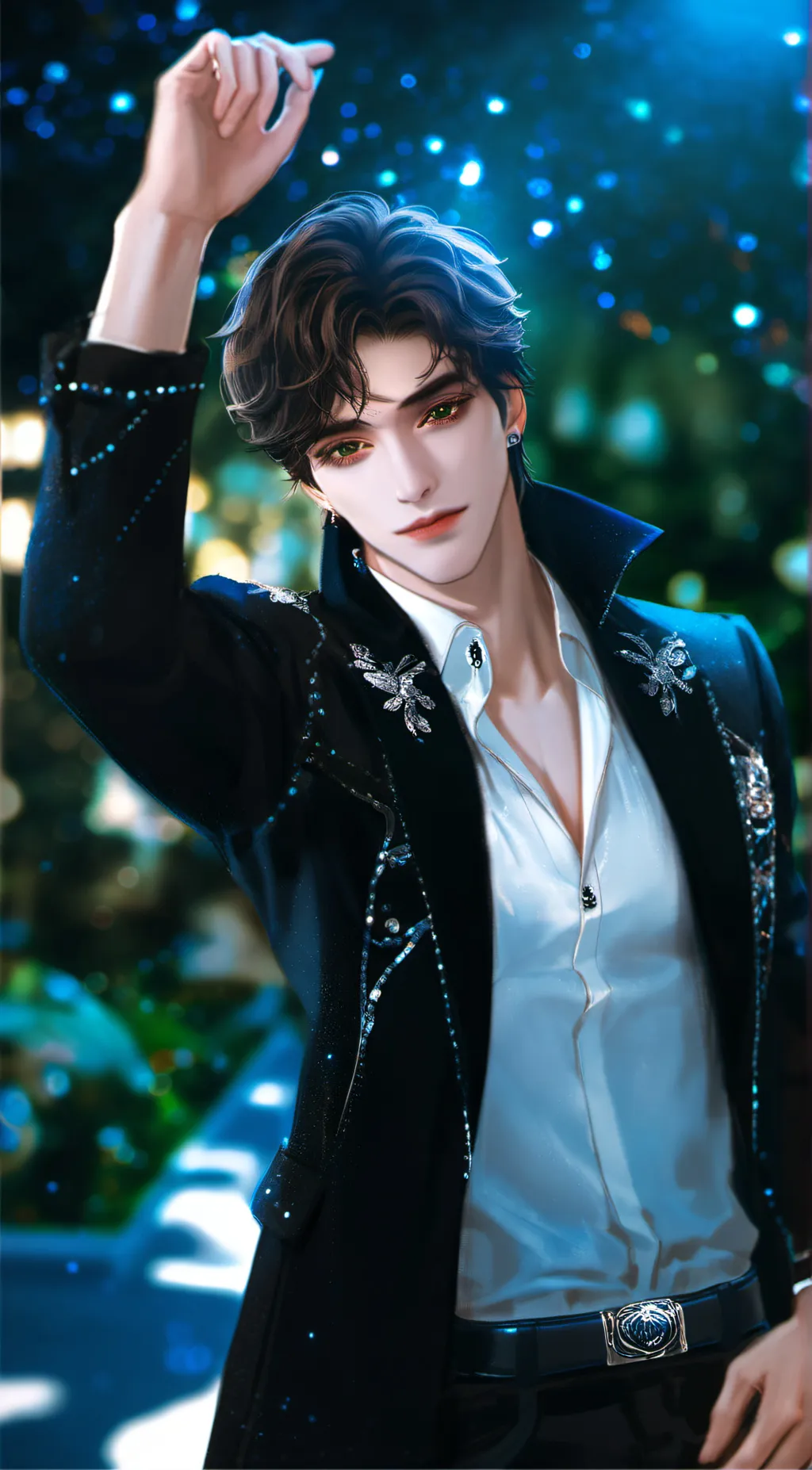 ai character: Luke background