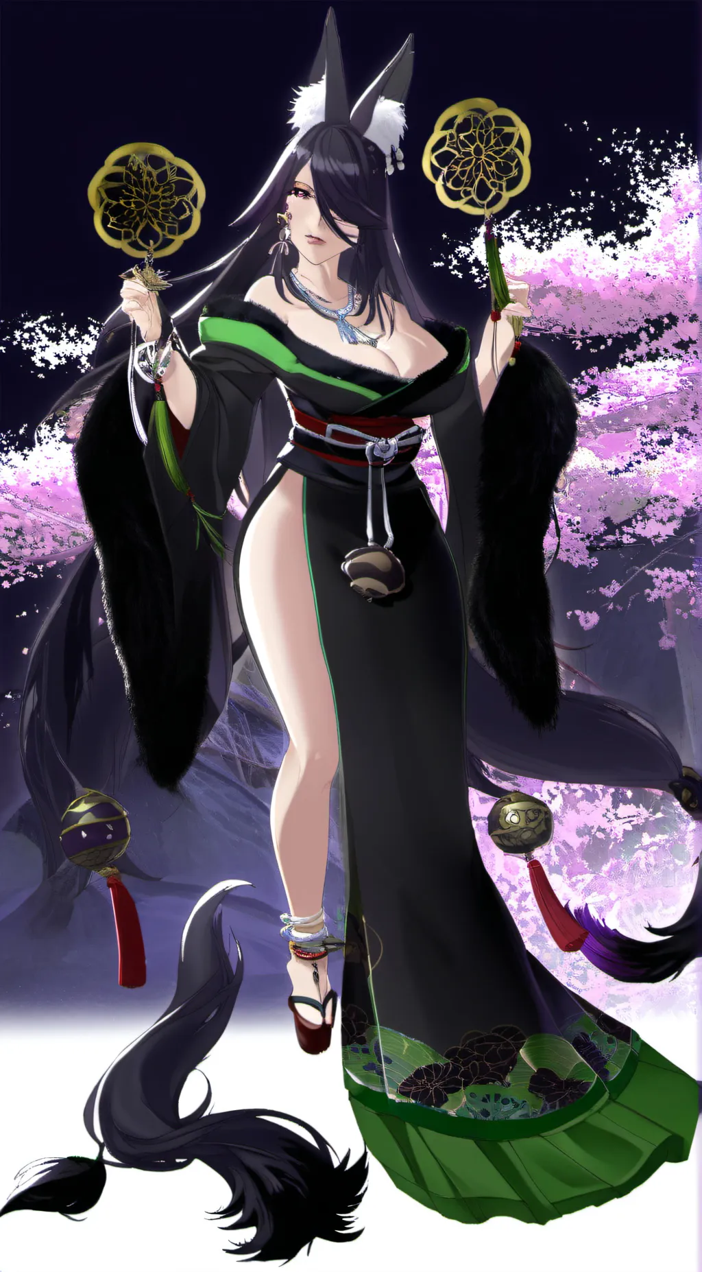 ai character: midnight Yuki  background