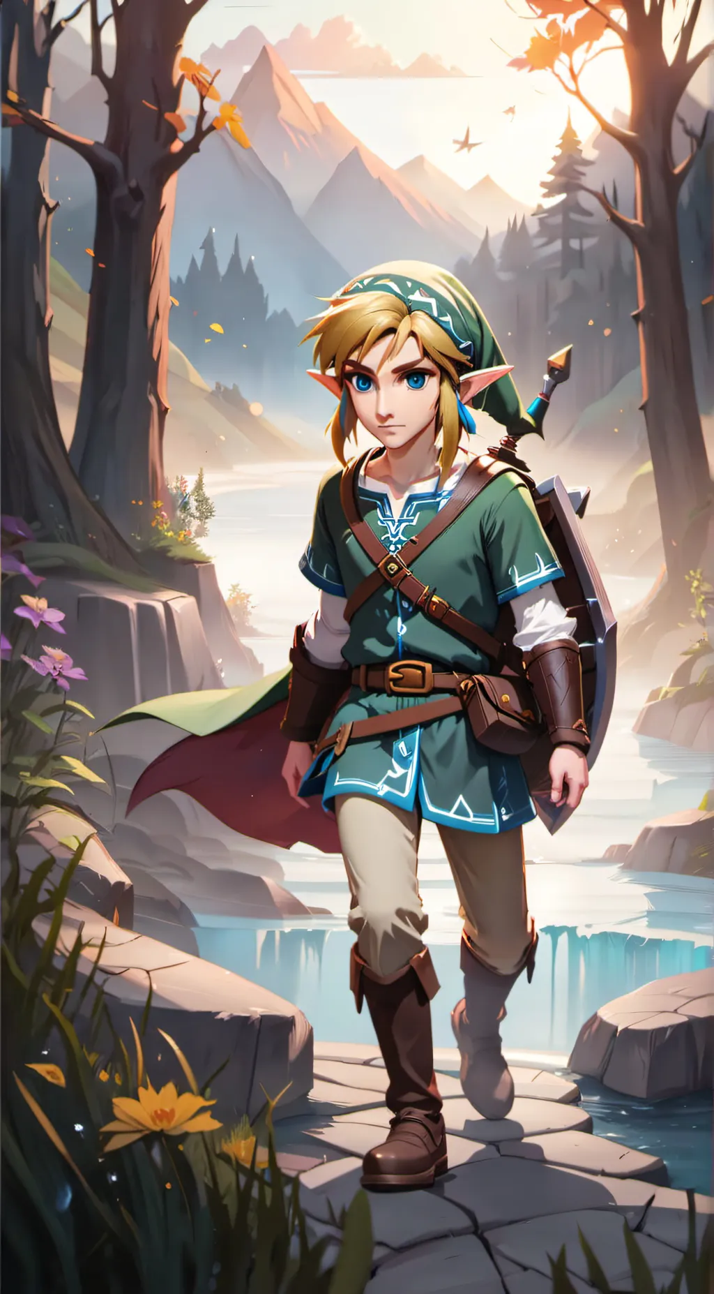 ai character: link background