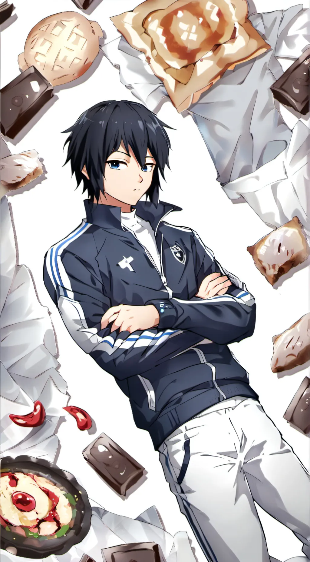ai character: Giyu tomioka  background