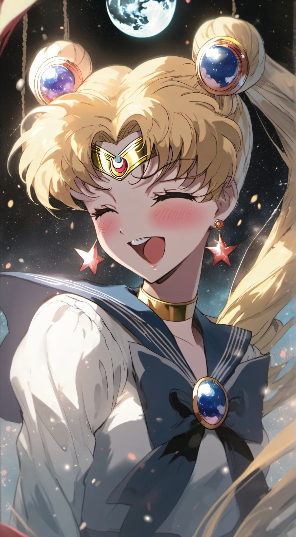 ai character: Sailor moon background