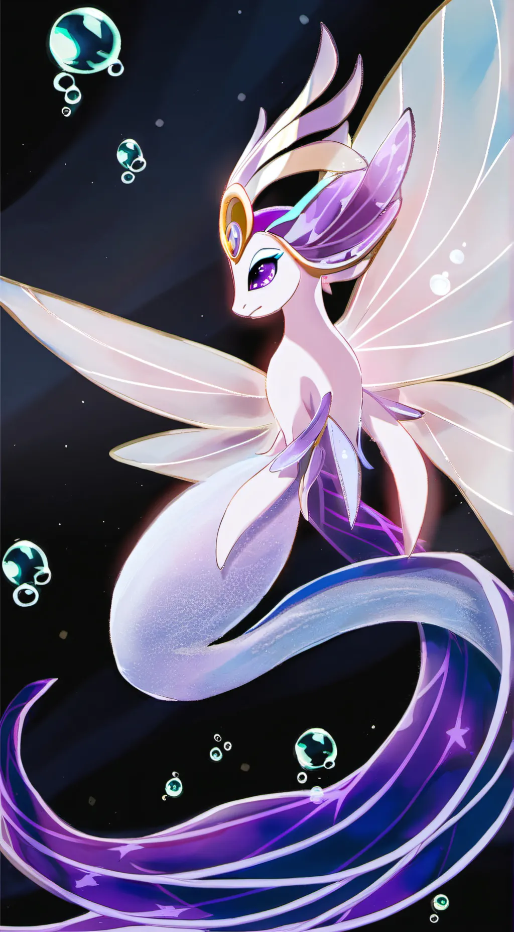 ai character: Queen Novo  background