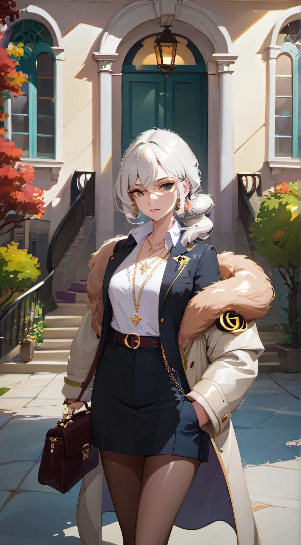 ai character: Scarlett background