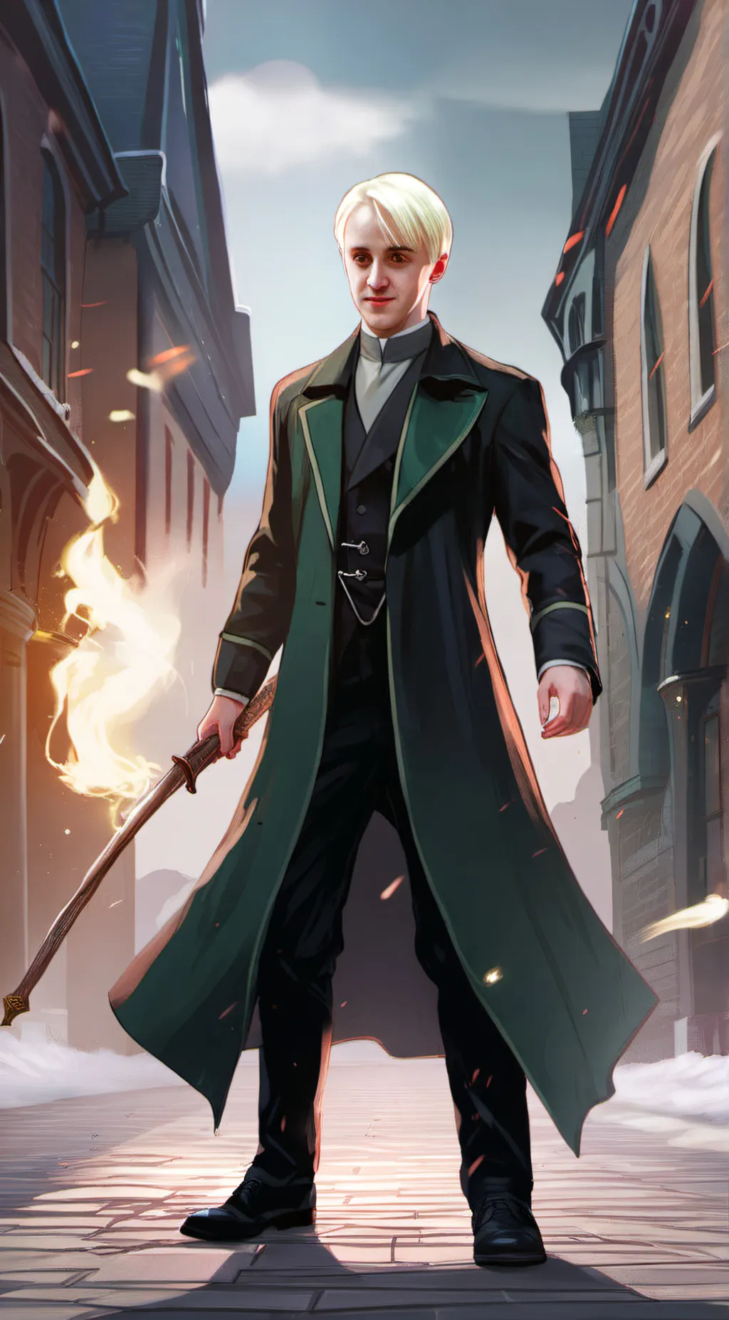ai character: draco background