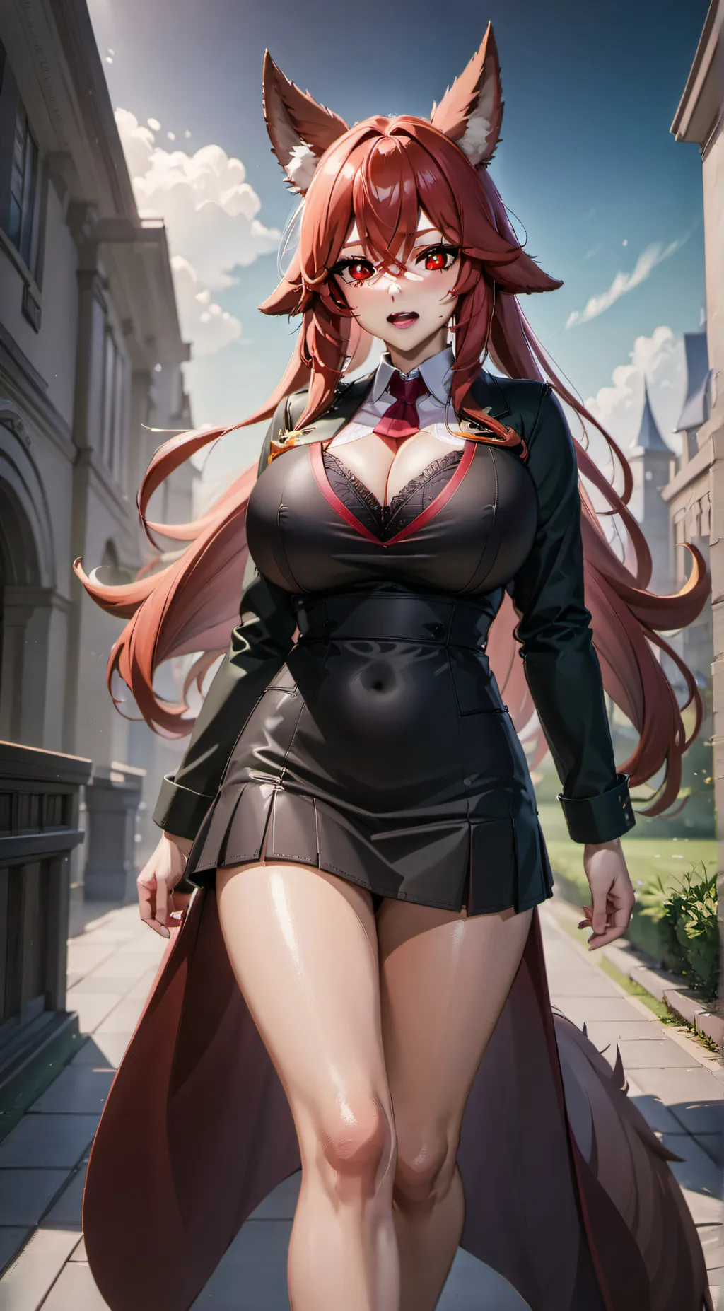 ai character: Aria background