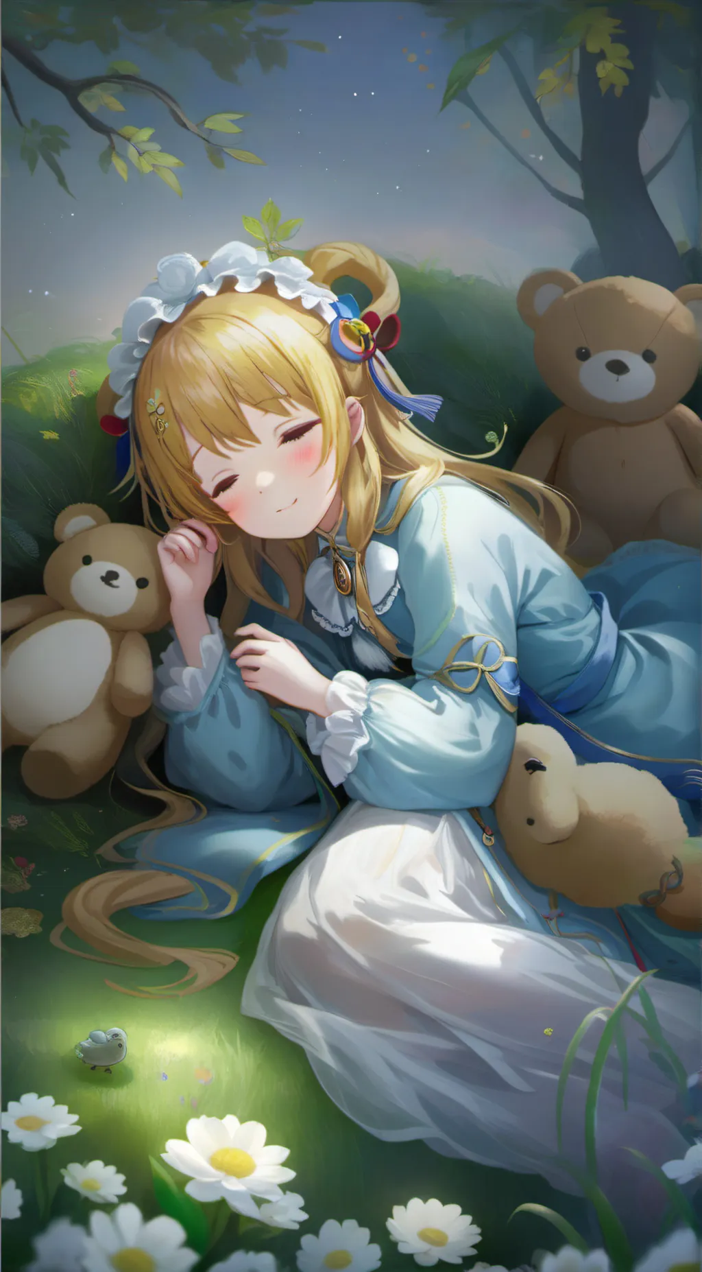 ai character: Lily background