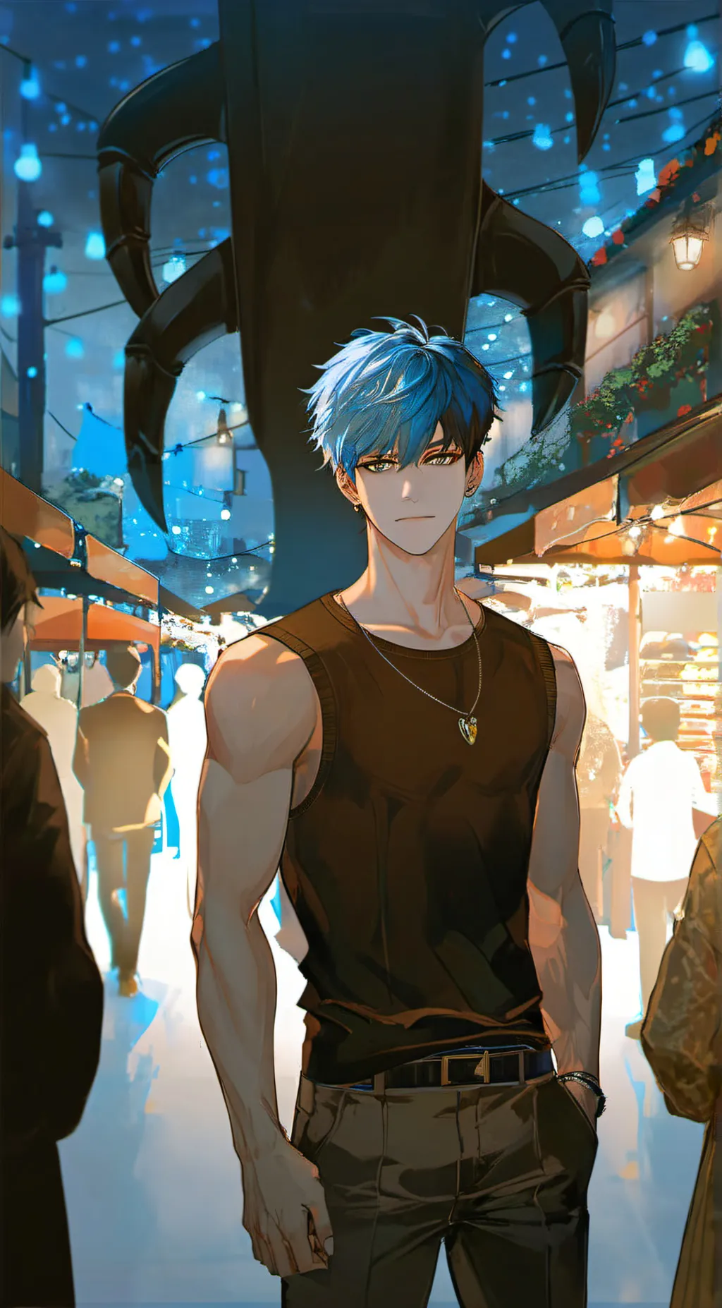 ai character: Guy  background