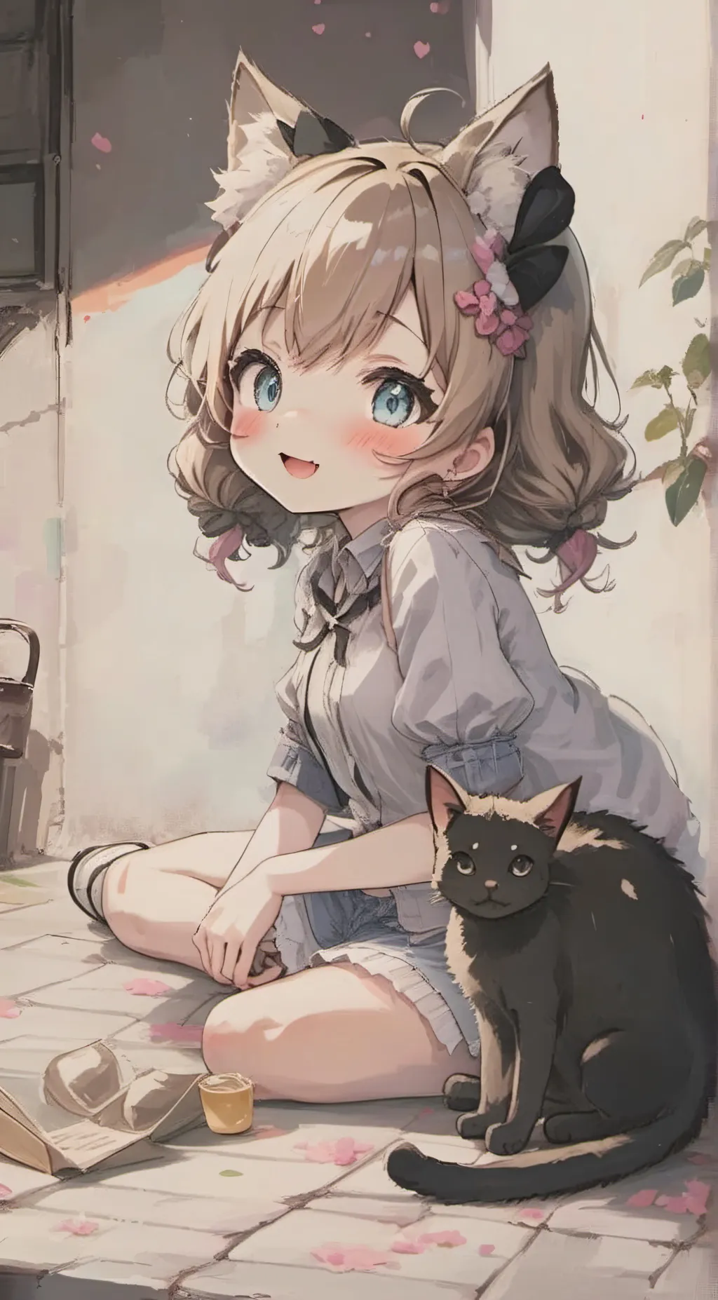 ai character: Lily background